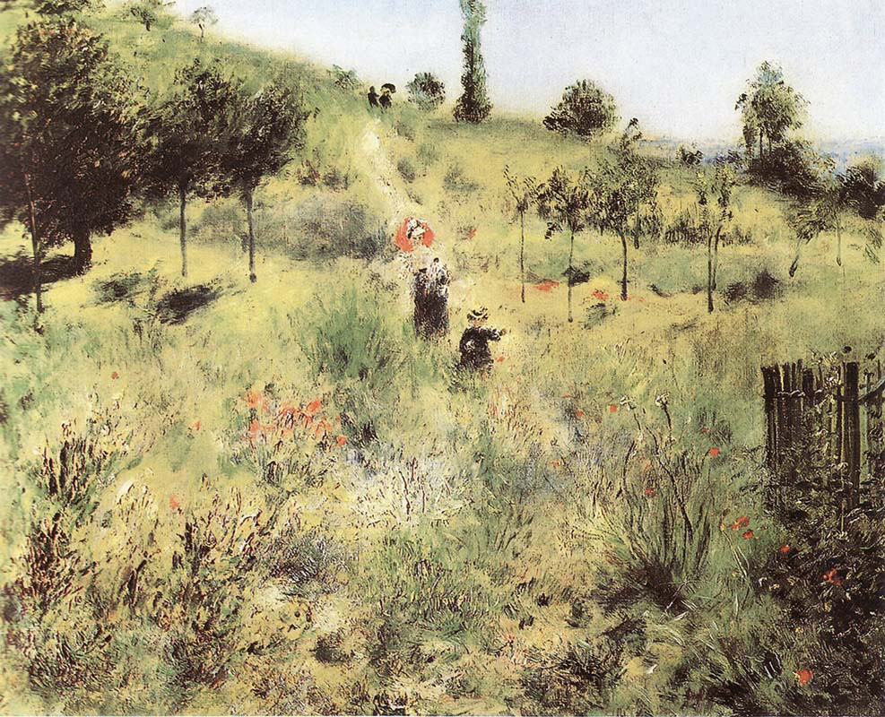Country Footpath in the Summer